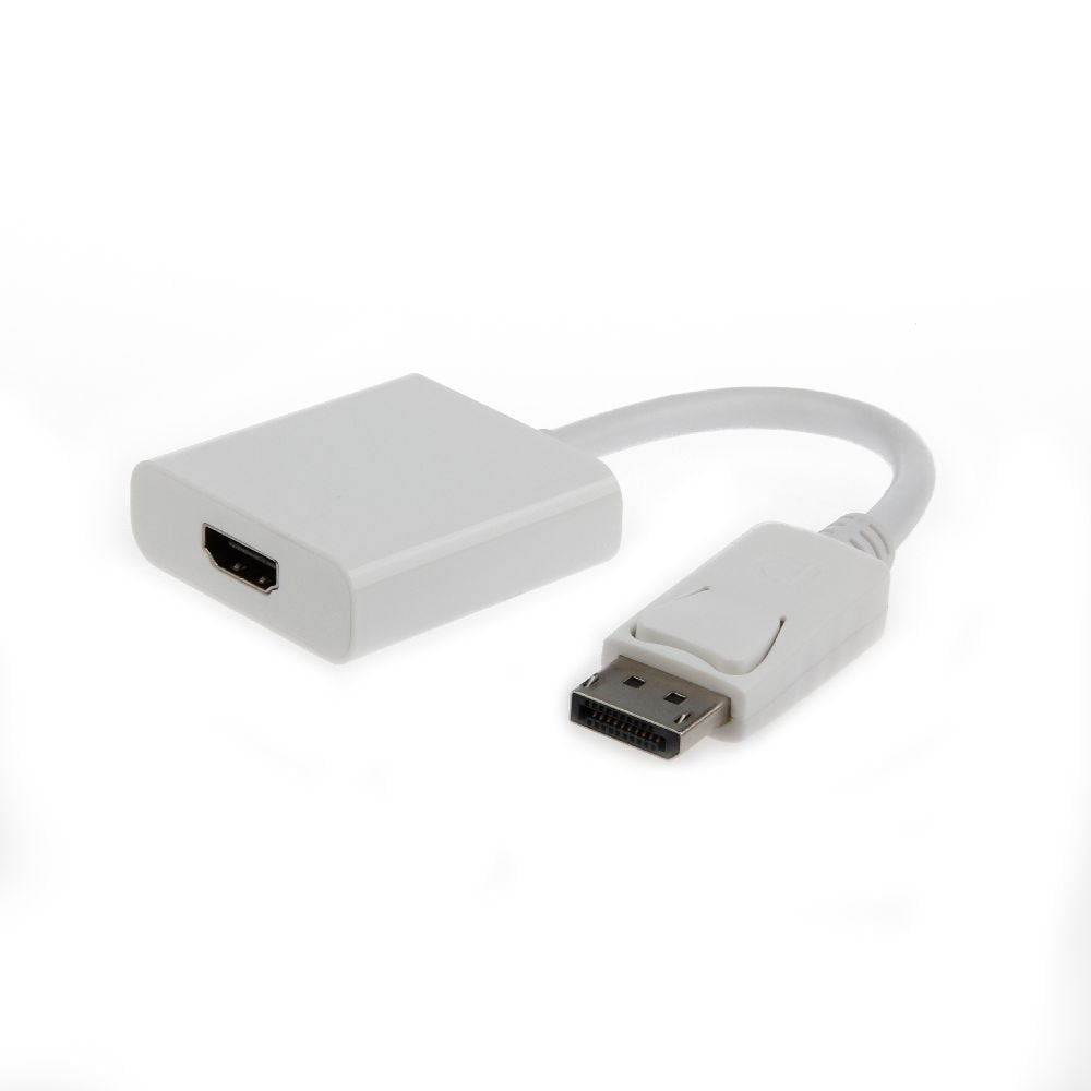 Gembird Adaptador Displayport A Hdmi M/H 0.10m Blanco A-Dpm-Hdmif-002-W