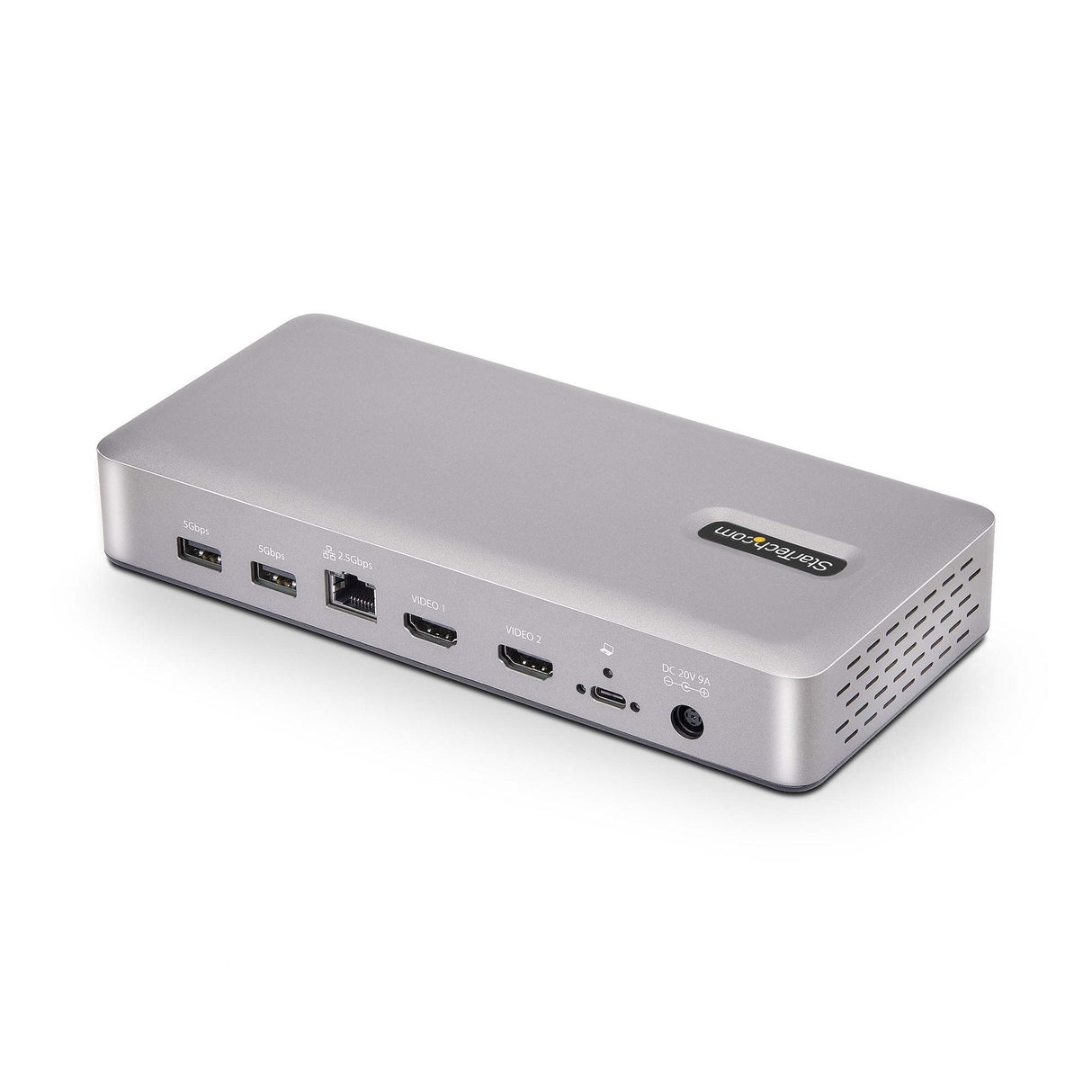 Startech.Com Usb4 Docking Station, Usb-C 40gbps, Dual Video Hdmi, Up To 2x 4k 60hz 4:4:4 (Rgb) Or 2x 4k 120hz 4:2:2, Mul