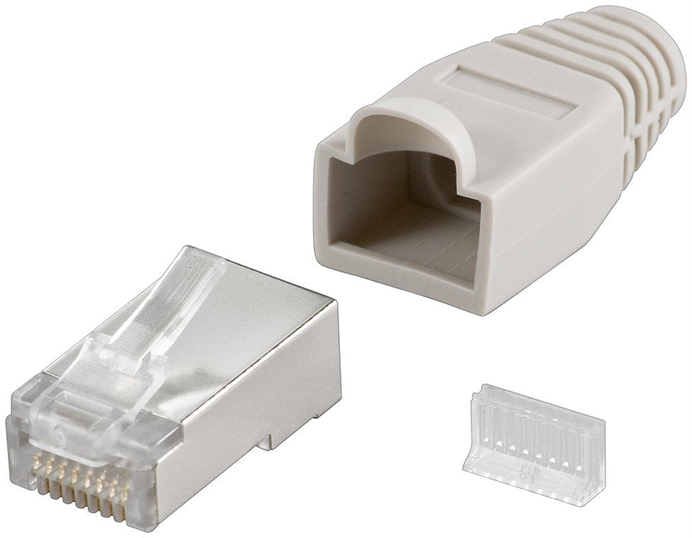 Goobay 68746 Conector Rj-45 Gris