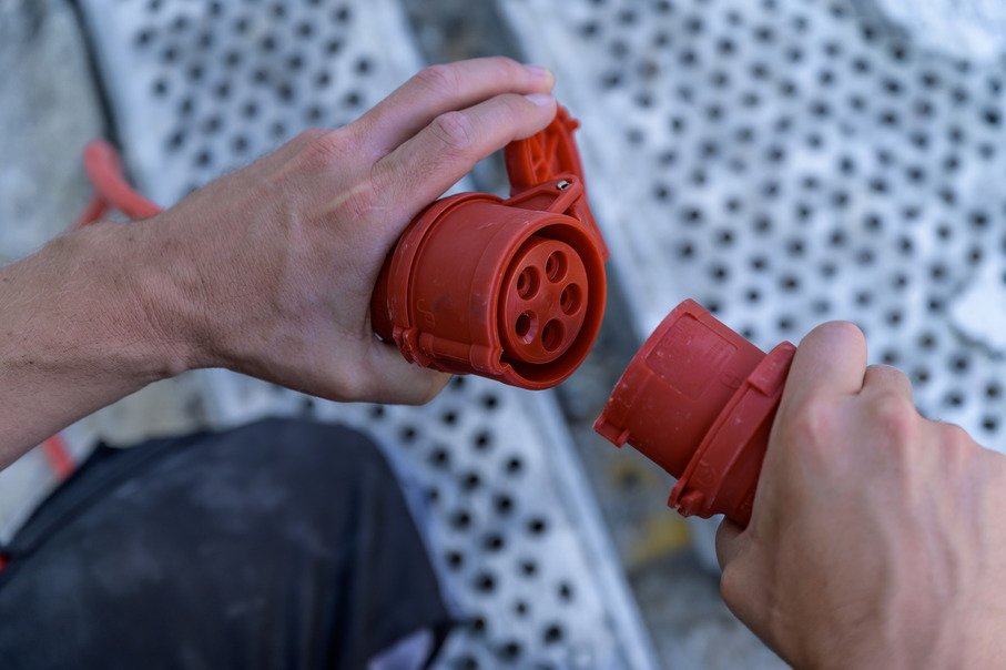 Brennenstuhl Prolongador De Alimentación Cee Ip 44, Enchufe Trifásico 400 V 1167720