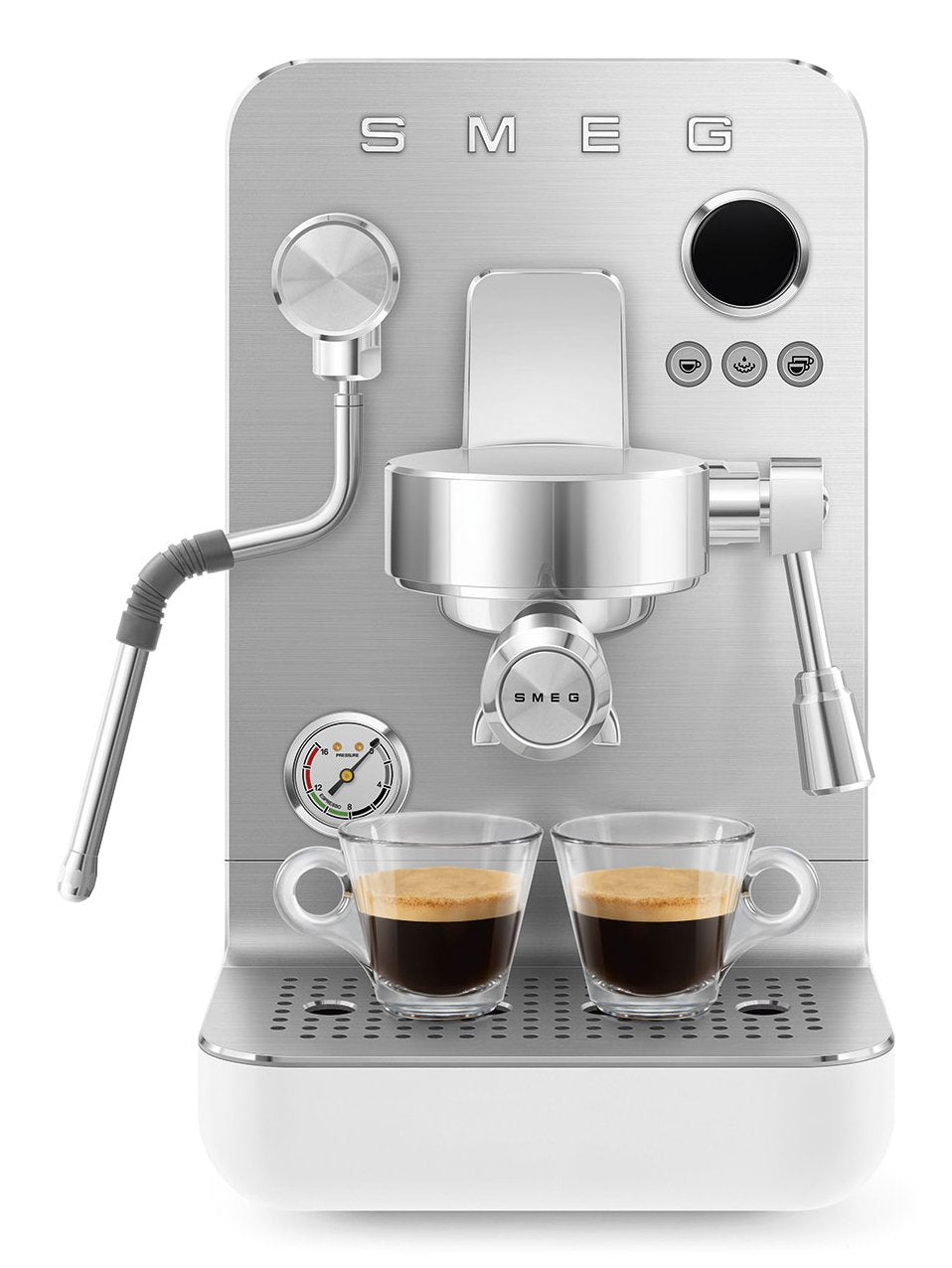 Smeg Espresso Coffee Machine Collection White Emc02whmeu