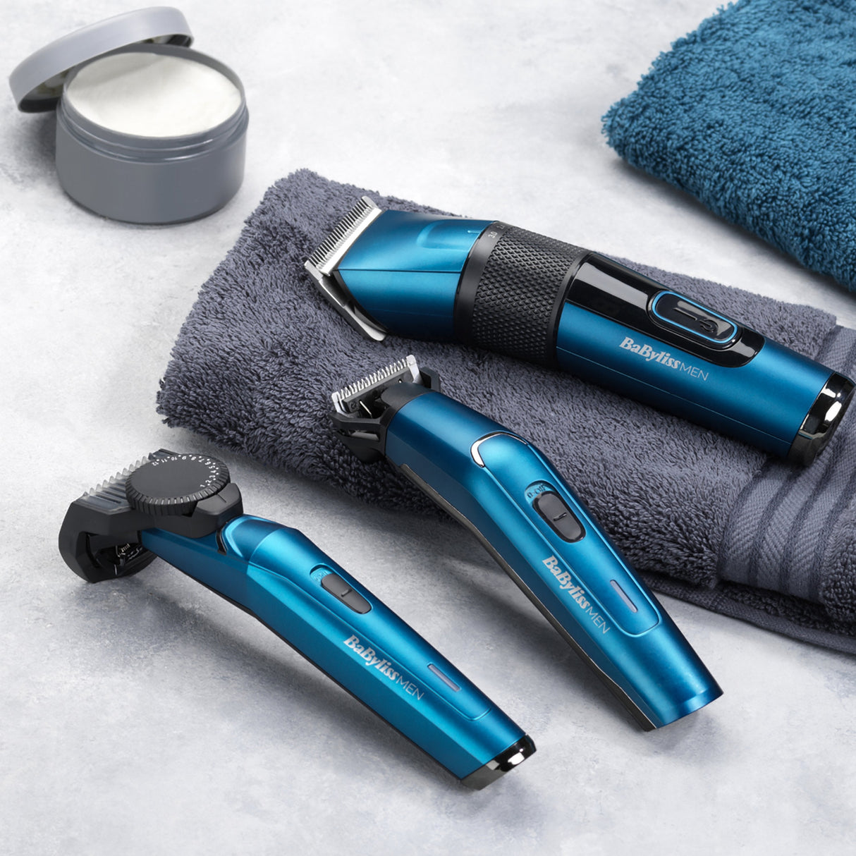 Babyliss Hair Clipper Japanese Steel Blue Negro (E990e)