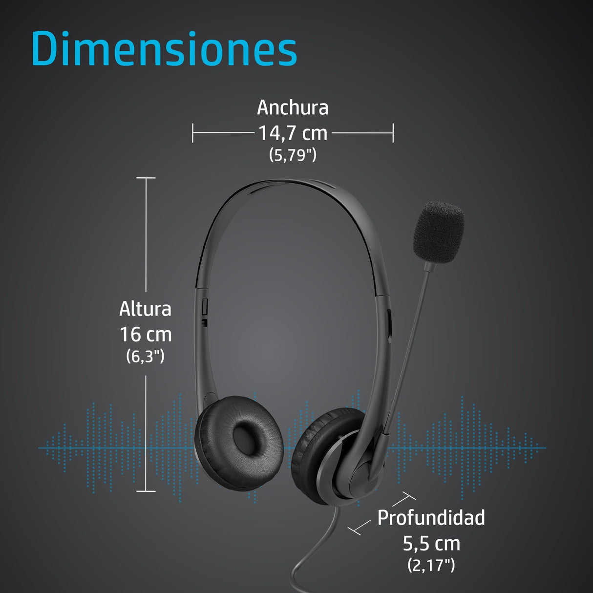 EAN 0195908812548 - HP Stereo 3.5mm Headset G2 Alámbrico Diadema Oficina/Centro de llamadas Negro imagen 3