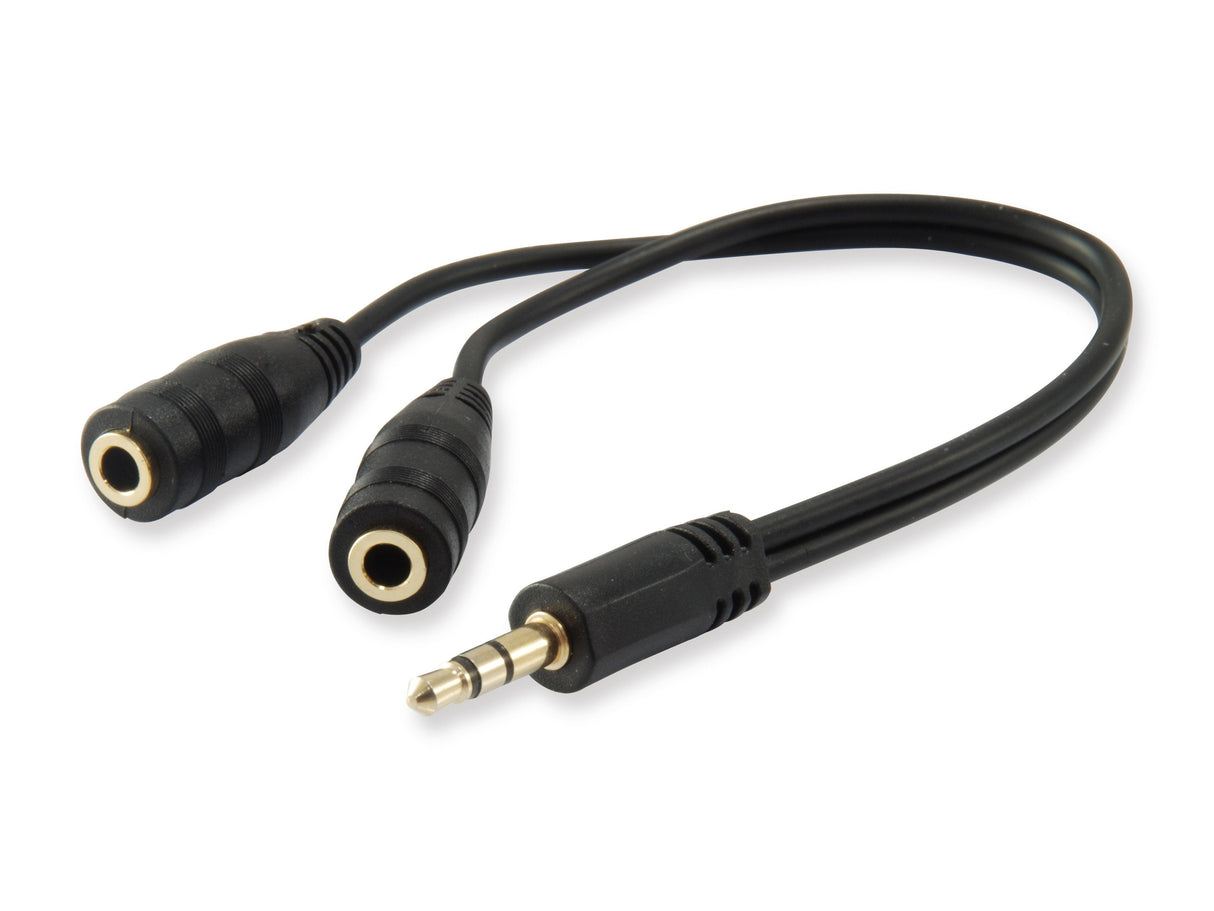 EAN 4015867204924 - Equip 147941 divisor de audio Negro imagen 1