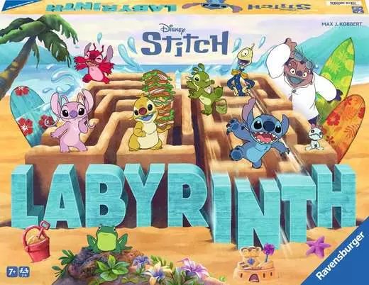 Juego De Mesa Labyrinth Stitch Disney