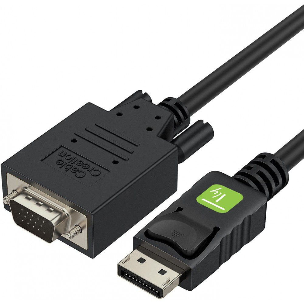 EAN 8057685306288 - Techly 1.8m VGA/DisplayPort 1,8 m VGA (D-Sub) Negro imagen 1
