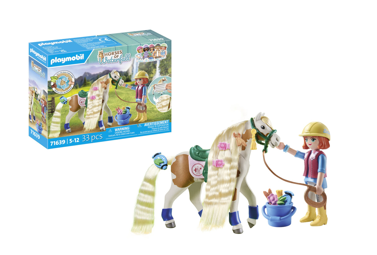 Playmobil Ellie Con Caballo