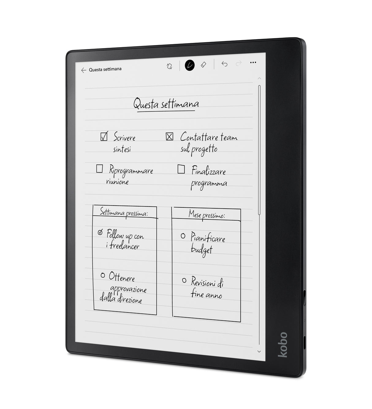 EAN 0681495008704 - Rakuten Kobo Elipsa 2E lectore de e-book Pantalla táctil 32 GB Wifi Negro imagen 3