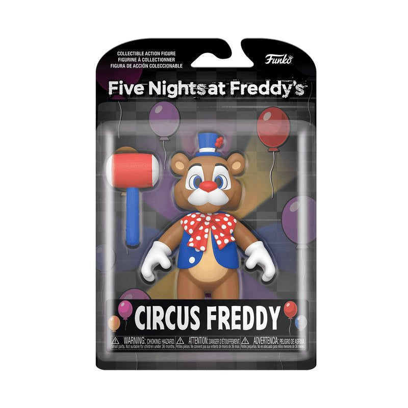 Figura Action Five Nights At Freddys Circus Freddy 12,5cm