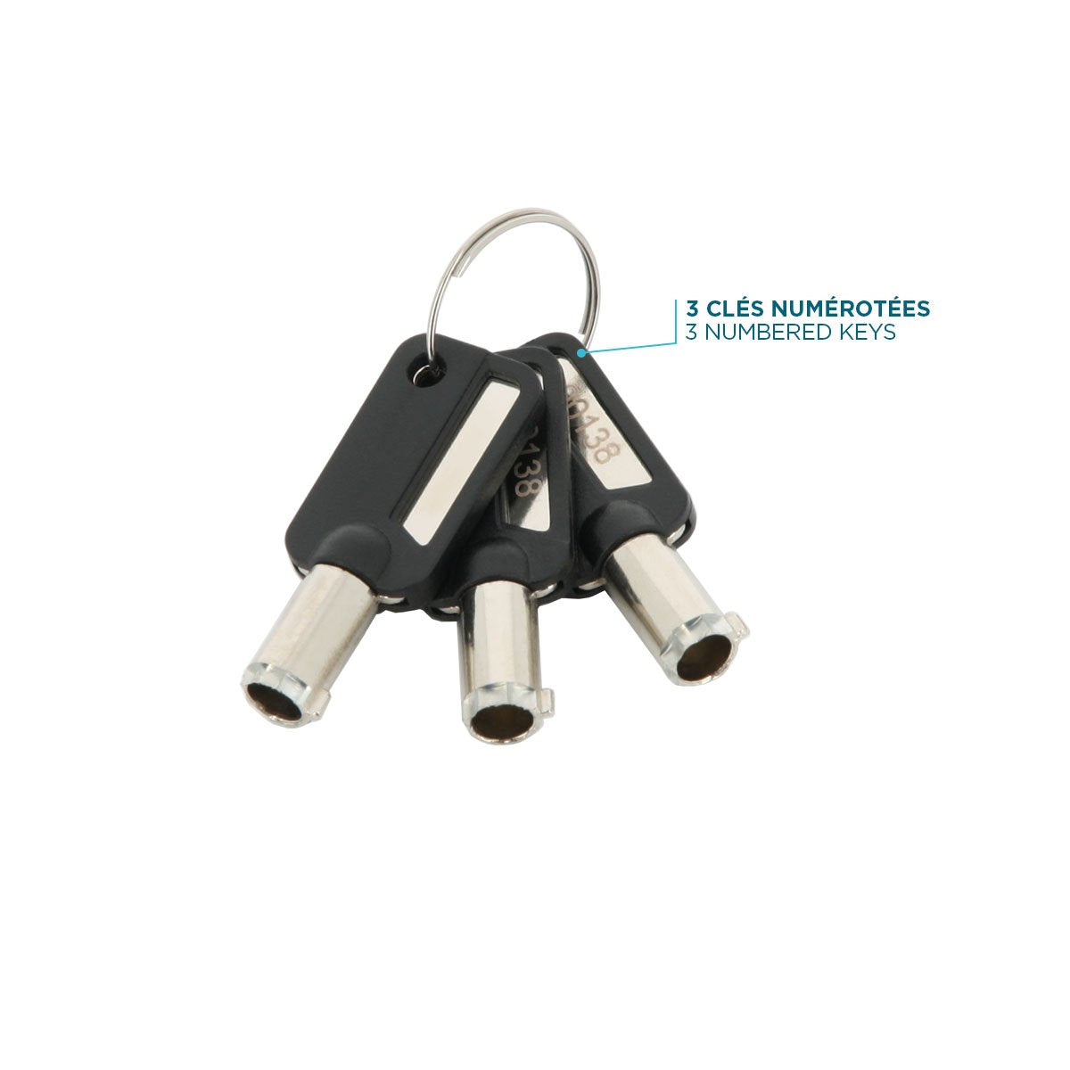 EAN 3700992523767 - Mobilis 001325 cable antirrobo Blanco 1,8 m imagen 5