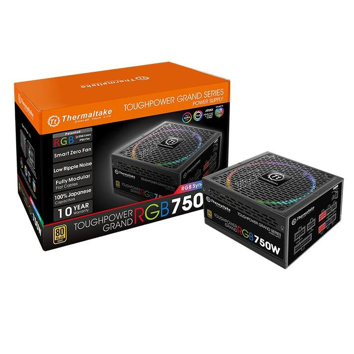 EAN 4711246872530 - Thermaltake Toughpower Grand RGB 750W Gold (RGB Sync Edition) unidad de fuente de alimentación 24-pin ATX imagen 13