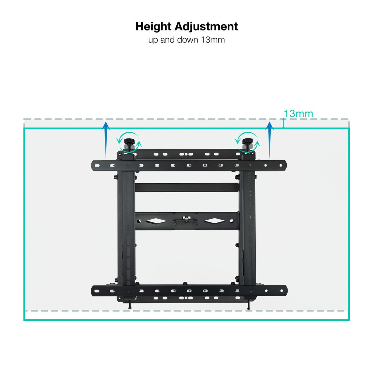 EAN 8433281013070 - TooQ TQVW4571T soporte para pantalla de señalización 177,8 cm (70") imagen 6