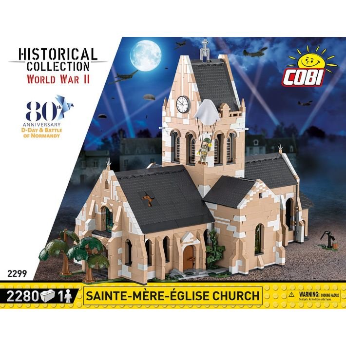Cobi Iglesia Sainte-Mère-Église Cobi-2299