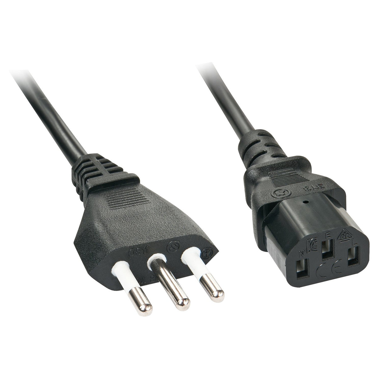 EAN 4002888304115 - Lindy 30411 cable de transmisión Negro 0,7 m C13 acoplador imagen 1