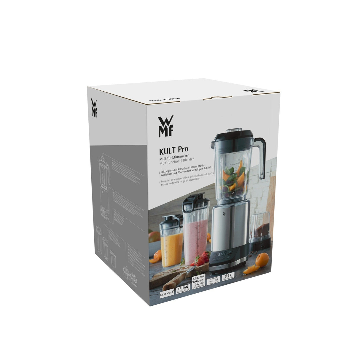 EAN 4211129130448 - WMF Kult Pro 0416530011 1,2 L Batidora de vaso 1200 W Acero inoxidable imagen 11