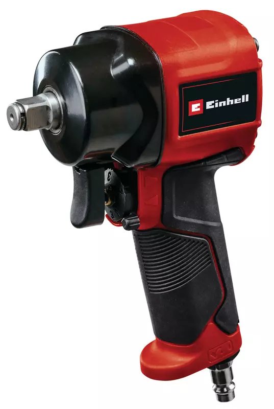 Einhell Pitcher De Aire Comprimido Tc-Pw 610 Compact Black/Red, Lösemorent 610 Nm, 1/2 ", Incluyendo 3 Pines, Maletas 4138965