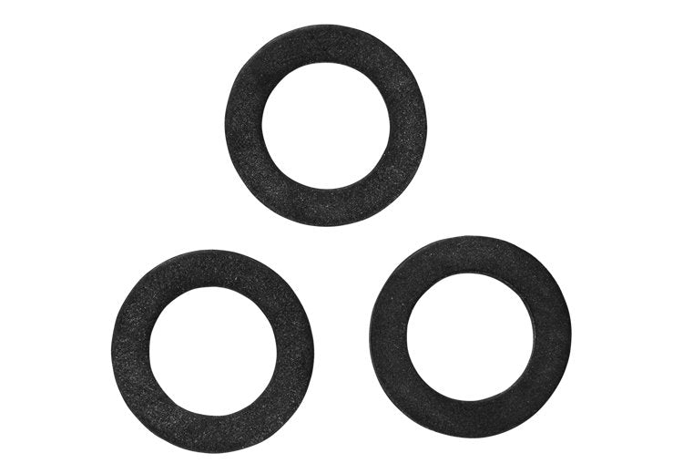 Gardena 5302-20 Junta Plana 5302-20 Negra, 3 Piezas