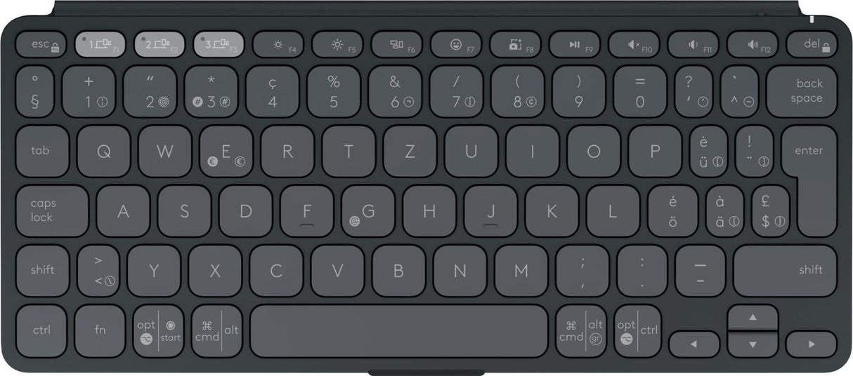 EAN 5099206125766 - Logitech 920-012970 teclado para móvil QWERTZ Suizo Bluetooth Grafito imagen 2
