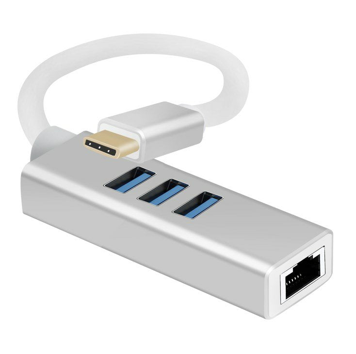 EAN 4005938883905 - Helos 288390 hub de interfaz USB Tipo C 5000 Mbit/s Plata imagen 1