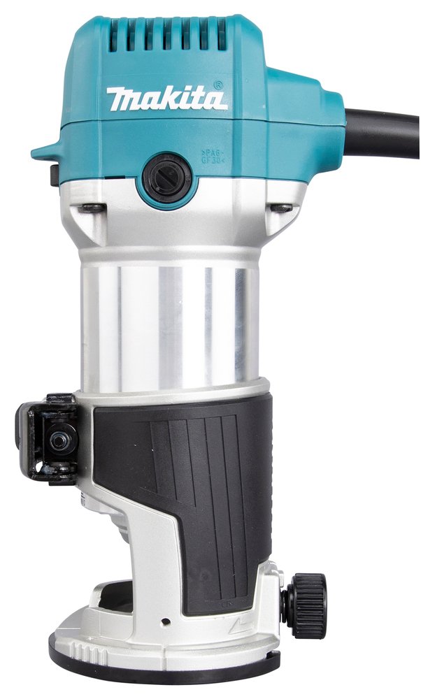 EAN 0088381752695 - Makita RT0702CX2J fresadora y desbastadora Negro, Gris, Verde azulado 34000 RPM 710 W imagen 9