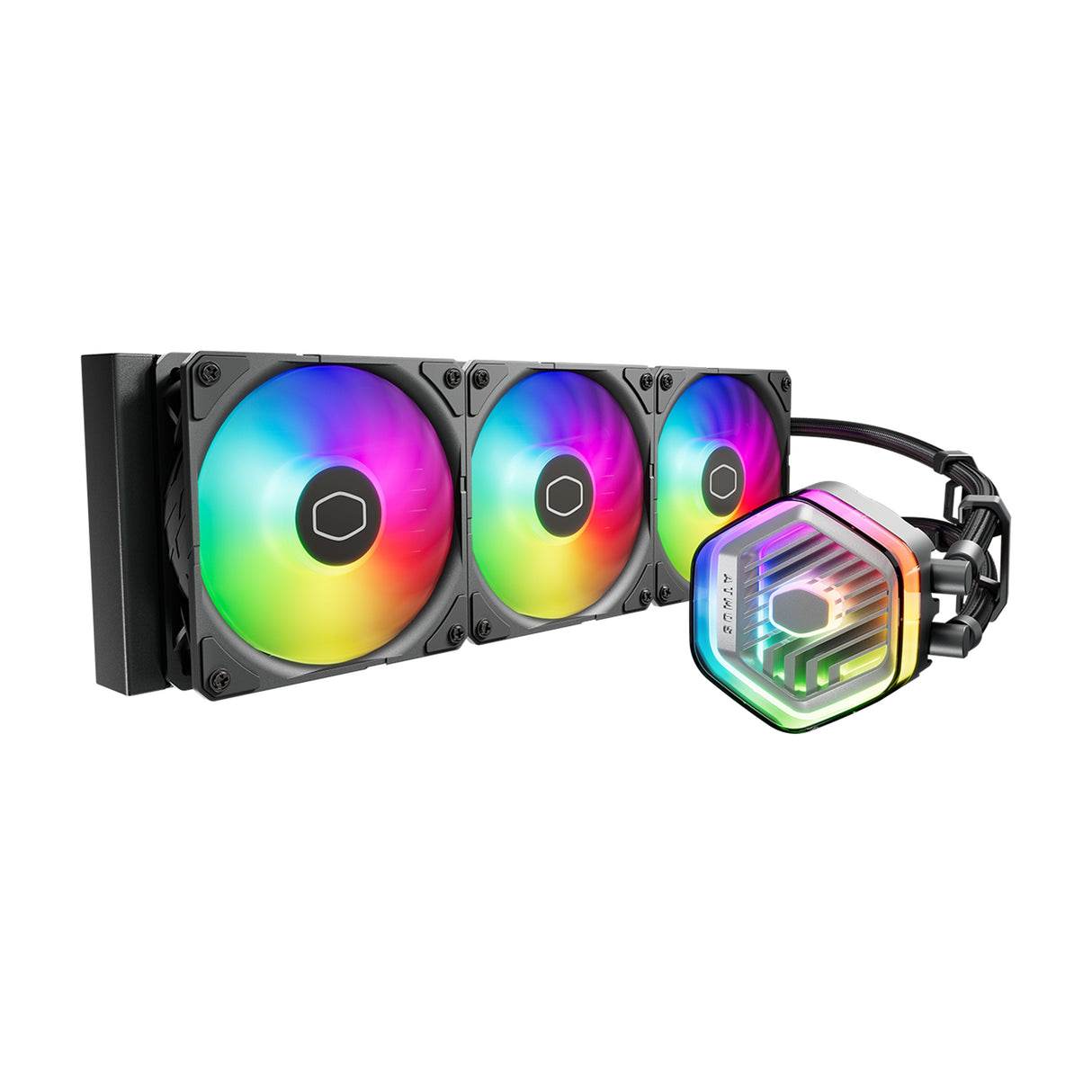 EAN 4719512139950 - Cooler Master MasterLiquid 360 ATMOS Procesador Kit de refrigeración líquida 12 cm Negro imagen 1