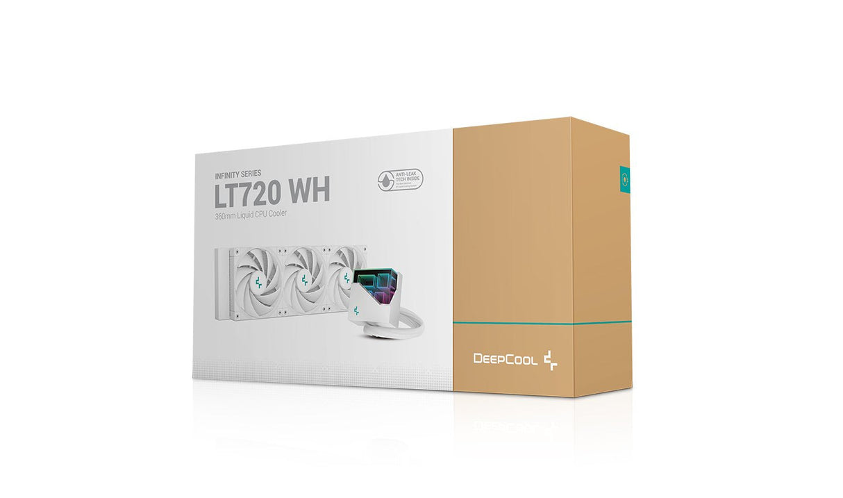 EAN 6933412728108 - DeepCool LT720 WH Procesador Sistema de refrigeración líquida todo en uno 12 cm Blanco 1 pieza(s) imagen 6