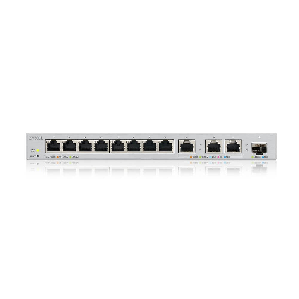 EAN 4718937614271 - Zyxel XGS1250-12 Gestionado 10G Ethernet (100/1000/10000) Gris imagen 2