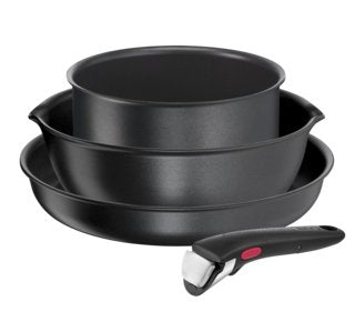 Tefal L7629453 Ingenio Daily Chef, 4 Pcs Pots And Pans Set