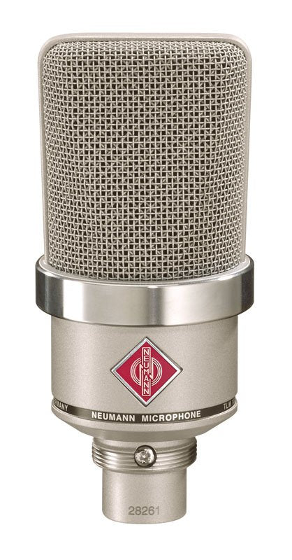 Neumann Tlm 102 Ni Studio Set - Mikrofon Pojemnosciowy, Wielkomembranowy Z Uchwytem Przeciwwstrzasowym, Nikiel