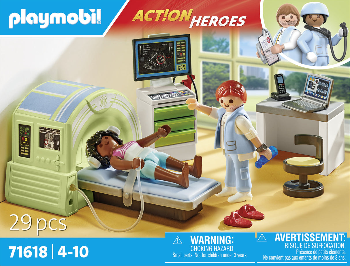 Playmobil Action Heroes: Resonancia Con Paciente