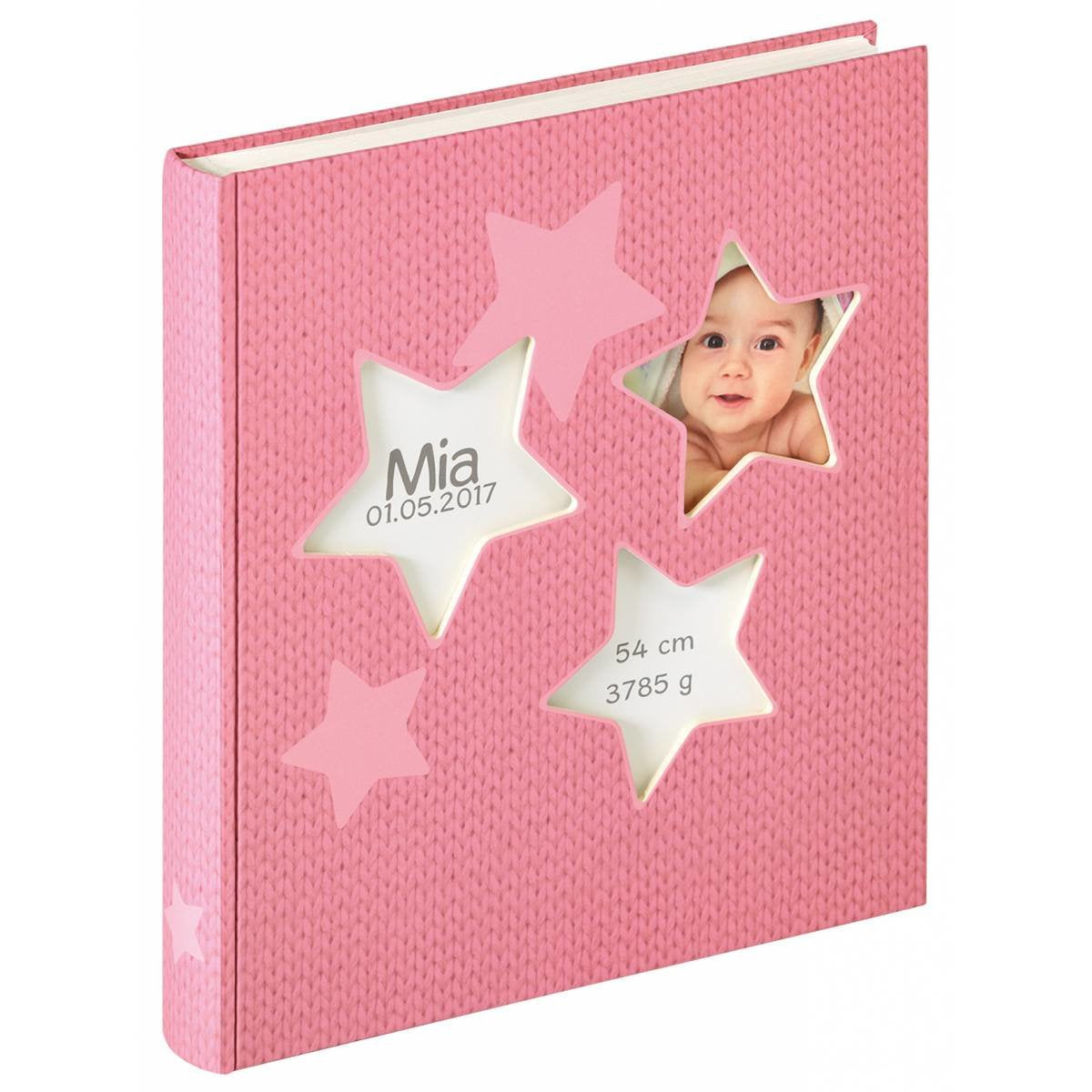 EAN 4004122227693 - Walther Design UK-133-R álbum de foto y protector Rosa 50 hojas imagen 1