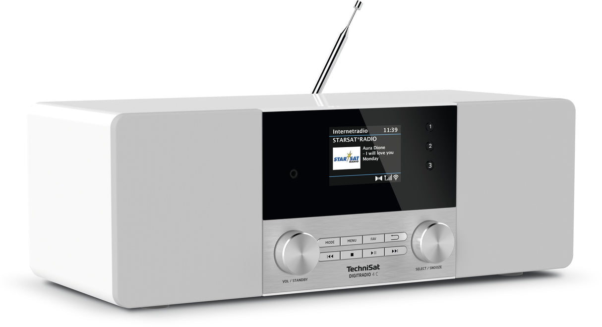 EAN 4019588139374 - TechniSat DigitRadio 4 C Analógico y digital 20 W DAB+, FM Plata Reproducción MP3 imagen 2