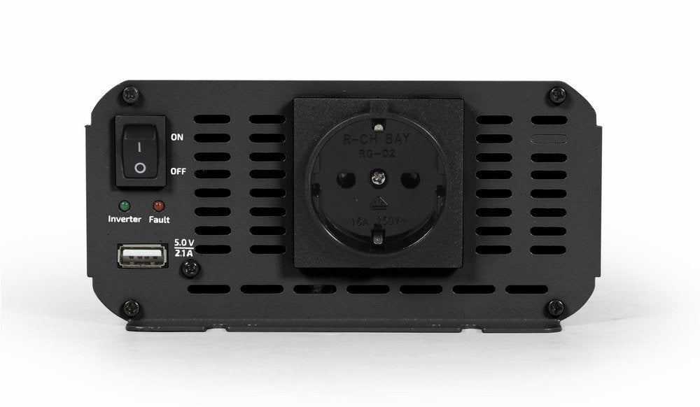 EAN 8716309119450 - Gembird EG-PWC1200-01 adaptador e inversor de corriente Auto 1200 W Gris imagen 2