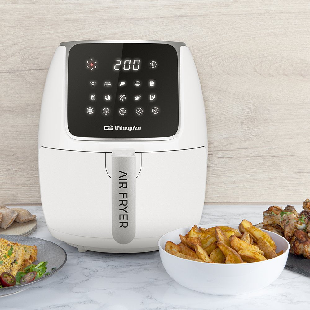 Freidora Por Aire Sin Aceite Orbegozo Fdr 64 1500w Capacidad 4l