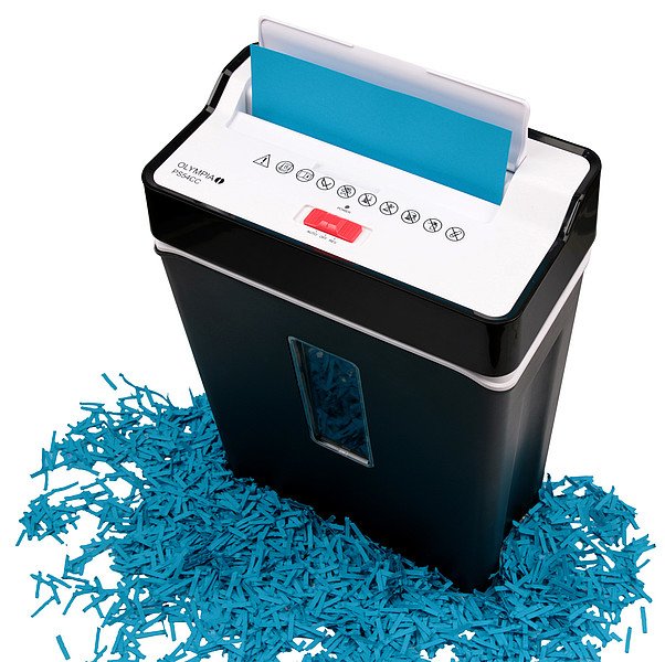 Olympia Ps 54 Cc Triturador De Papel Corte Cruzado 22 Cm 75 Db Negro