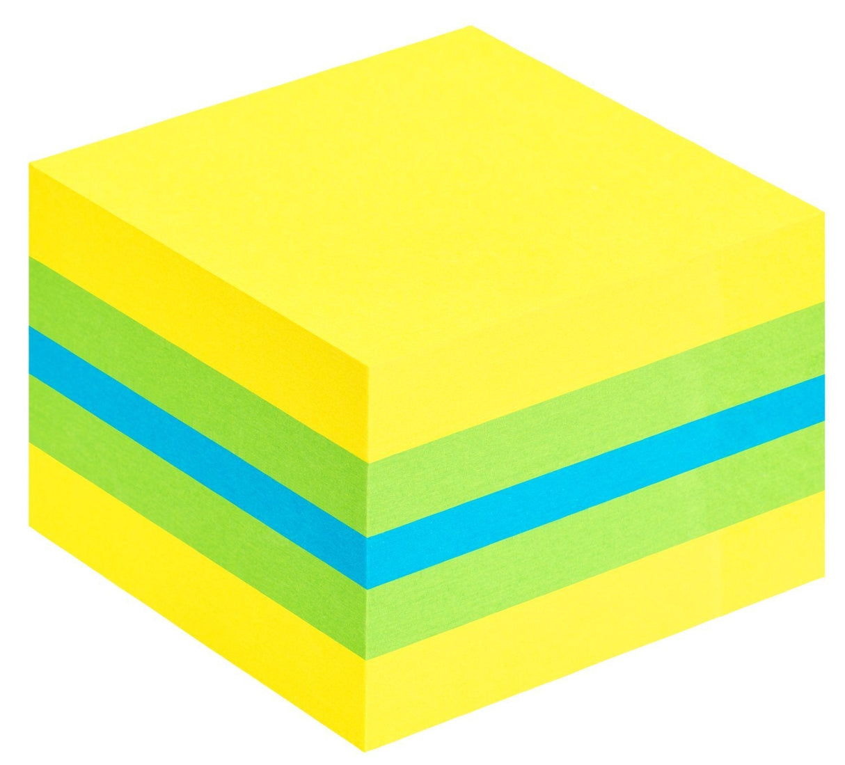 Post-It Mininotas Adhesivas Colores 51x51mm 400 Hojas/Block Colores  Limon; Verde, Azul Y Amarillo