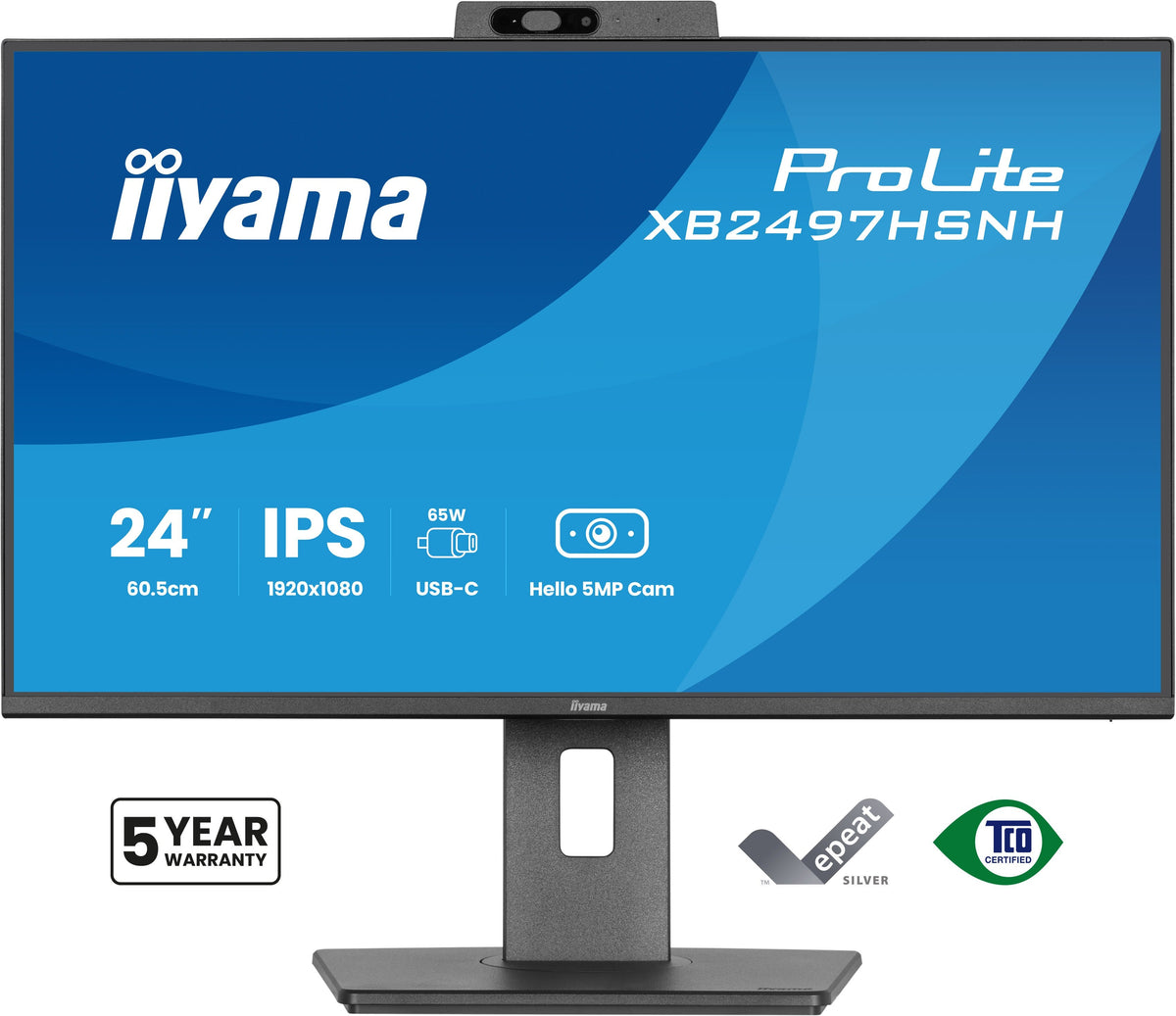 EAN 4948570125968 - iiyama ProLite XB2497HSNH-B1 pantalla para PC 60,5 cm (23.8") 1920 x 1080 Pixeles Full HD LED Negro imagen 2
