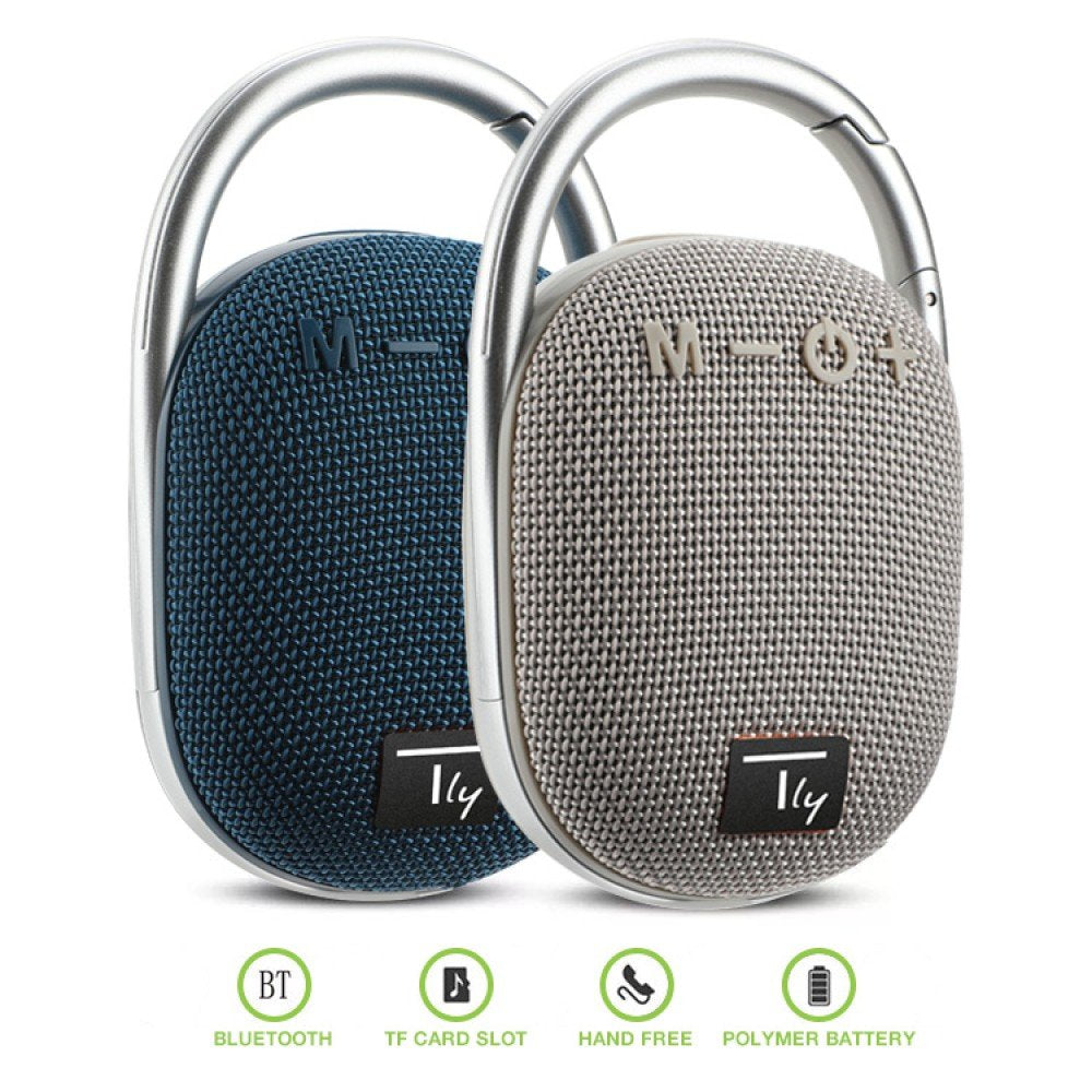 Techly Icasbl321gr Altavoz Bluetooth 5.3, 5w, Tws, Led, Usb Microsd Mp3, Gris