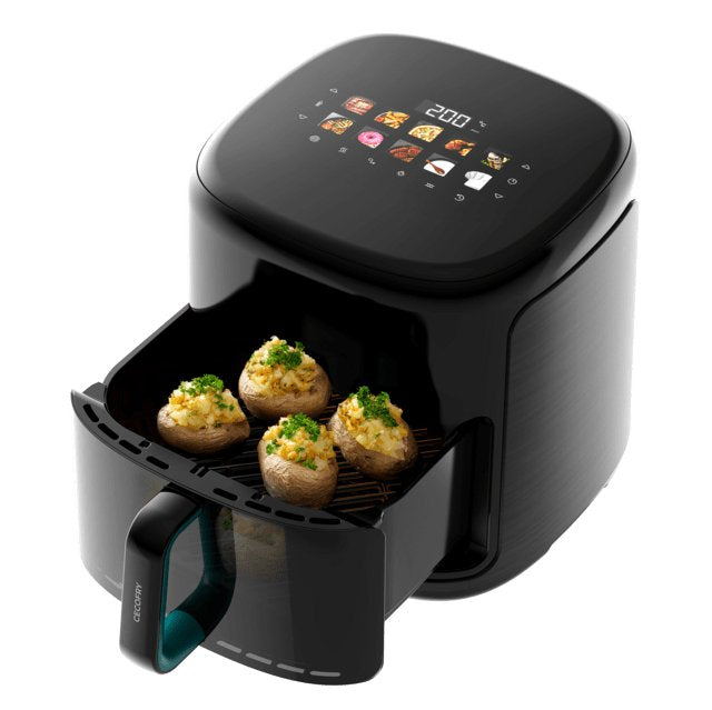 Freidora De Aire Cecotec Cecofry&Grill Smokin'Prime 8500 Sencillo 8,5 L Independiente 2300 W Caliente Negro