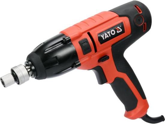 Yato Yt-82020 Atornilladora De Impacto Con Batería 1/4" 3300 Rpm 450 Nm Negro, Rojo 450 W