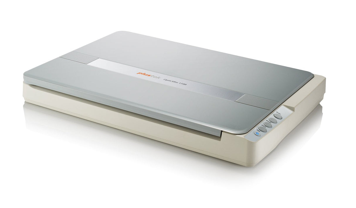 Escáner Plustek Opticslim 1180 Flatbed Scanner 1200 X 1200 Dpi A3 Silver, White
