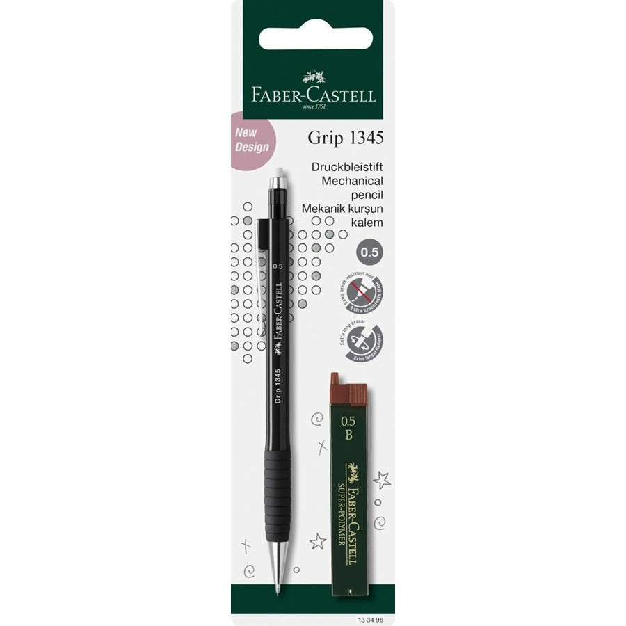 Faber-Castell 133496 - Portaminas (12 Minas Incluidas, 0,5 Mm)