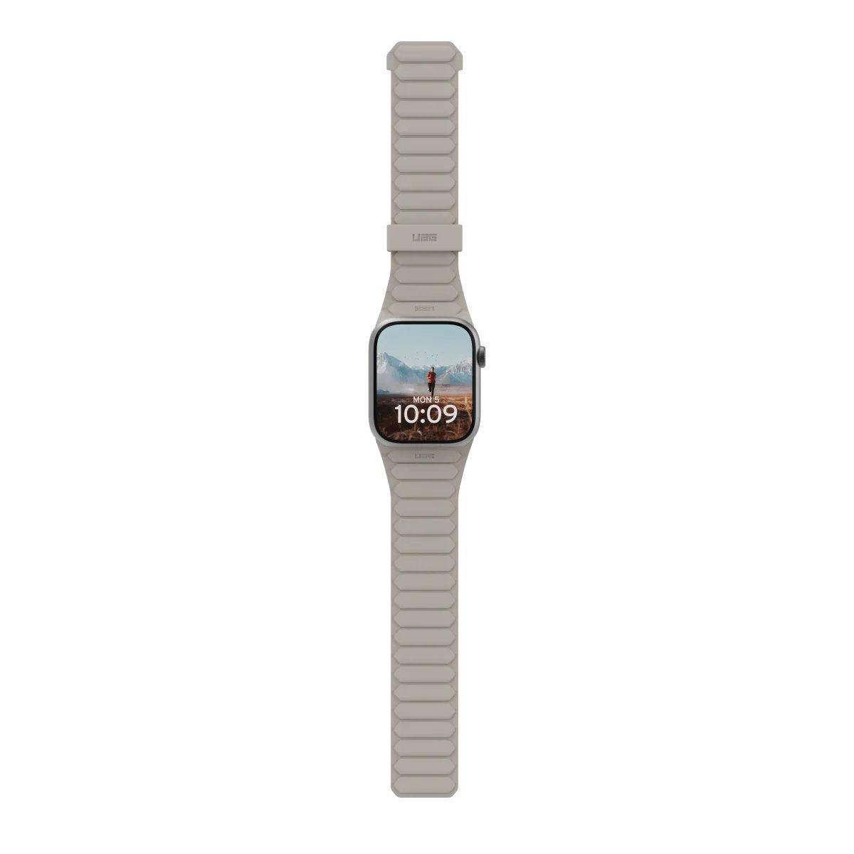 Uag Pathfinder Loop 150 200 Mm Negro Titanio Para Apple Watch Hermès Series 9 Se 3 Series 10 Series 11 Series 9 Ultra 2 Ultra 3