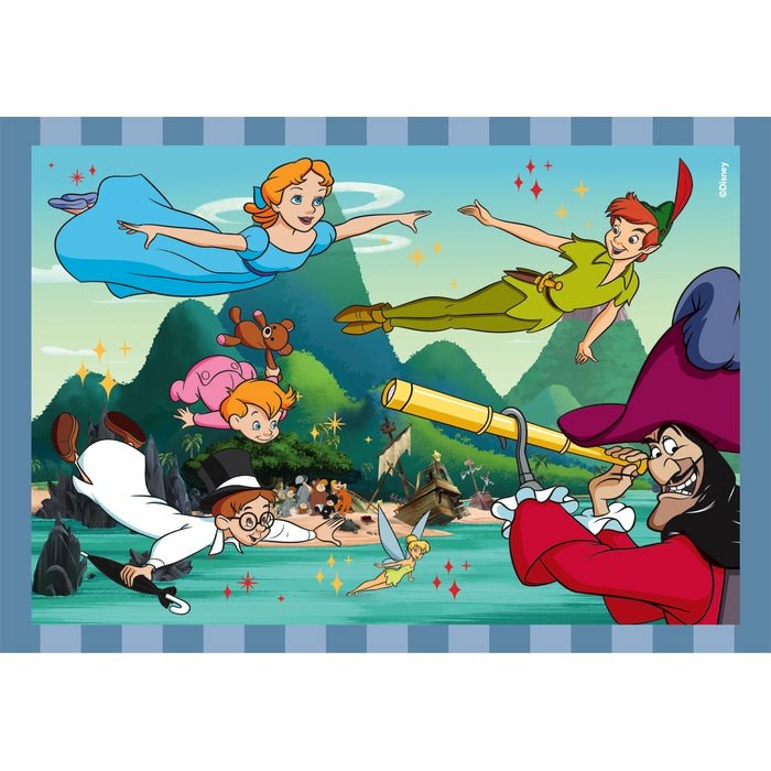 Puzzle Clementoni Supercolor 4 In 1 - Disney Classics 21523