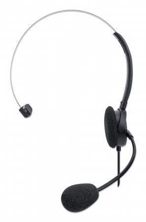 EAN 0766623180498 - Manhattan 180498 auricular y casco Auriculares Alámbrico Diadema Oficina/Centro de llamadas USB tipo A Ne imagen 3