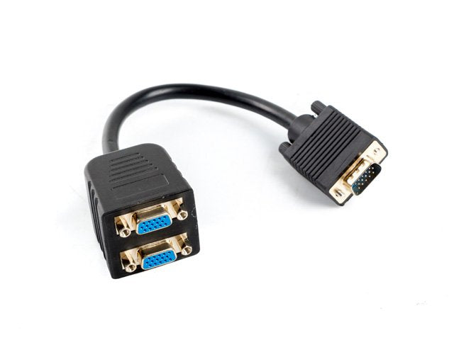 Lanberg Splitter Vga Macho A 2xvga Hembra Ad-0020-Bk Cable 20cm