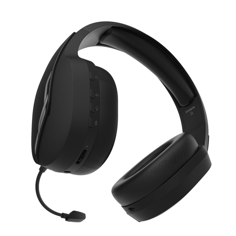 Auriculares Gaming Zalman Zm-Hps700w Bluetooth Negro