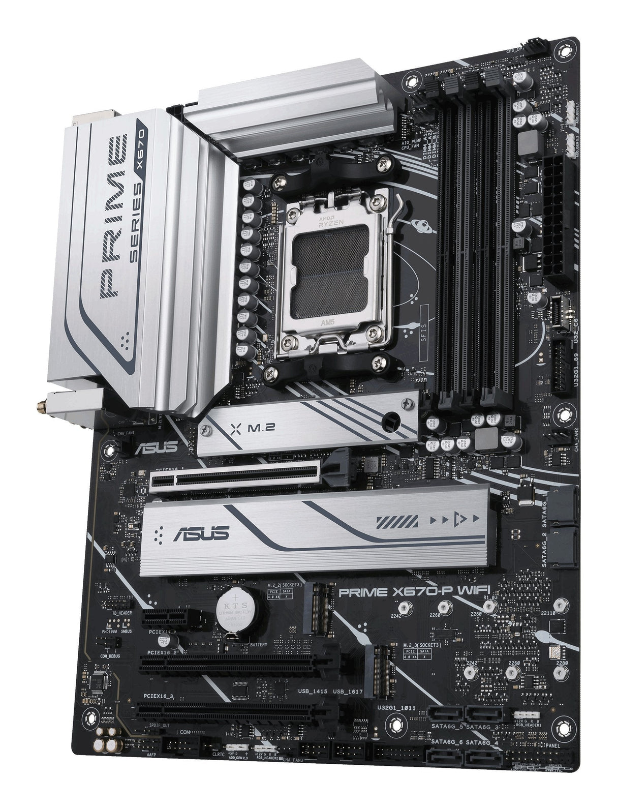 EAN 4711081884583 - ASUS PRIME X670-P WIFI AMD X670 Zócalo AM5 ATX imagen 4