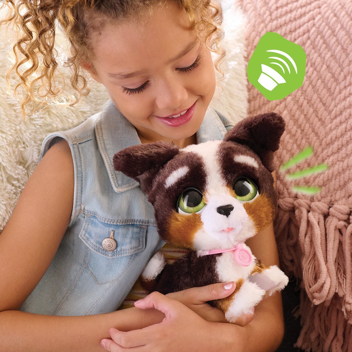 EAN 0886144280566 - FurReal Walkalots Bernedoodle Puppy imagen 4
