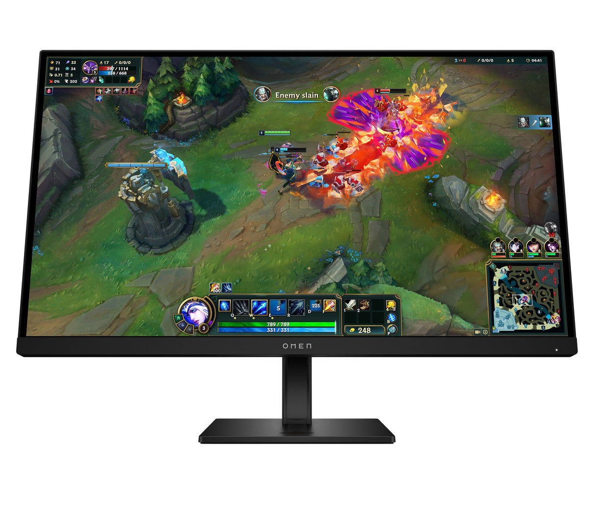 EAN 198701661719 - HP OMEN 27 inch QHD 180Hz Gaming Monitor - 27q G2 pantalla para PC 68,6 cm (27") 2560 x 1440 Pixeles Quad imagen 1